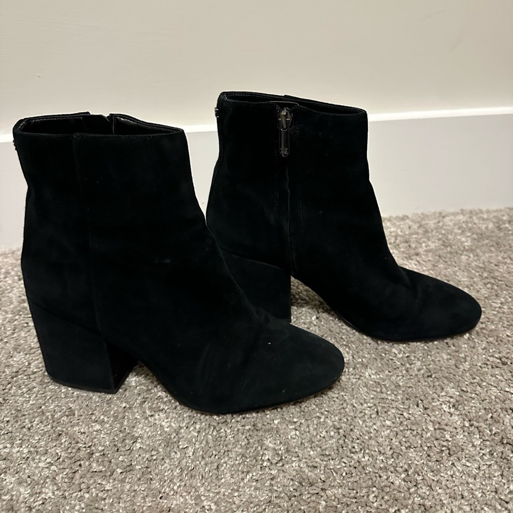 Sam Edelman black booties. Size 7